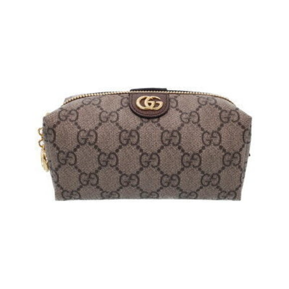 Gucci GG Supreme Cosmetic Case Pouch - Picture 1 of 5